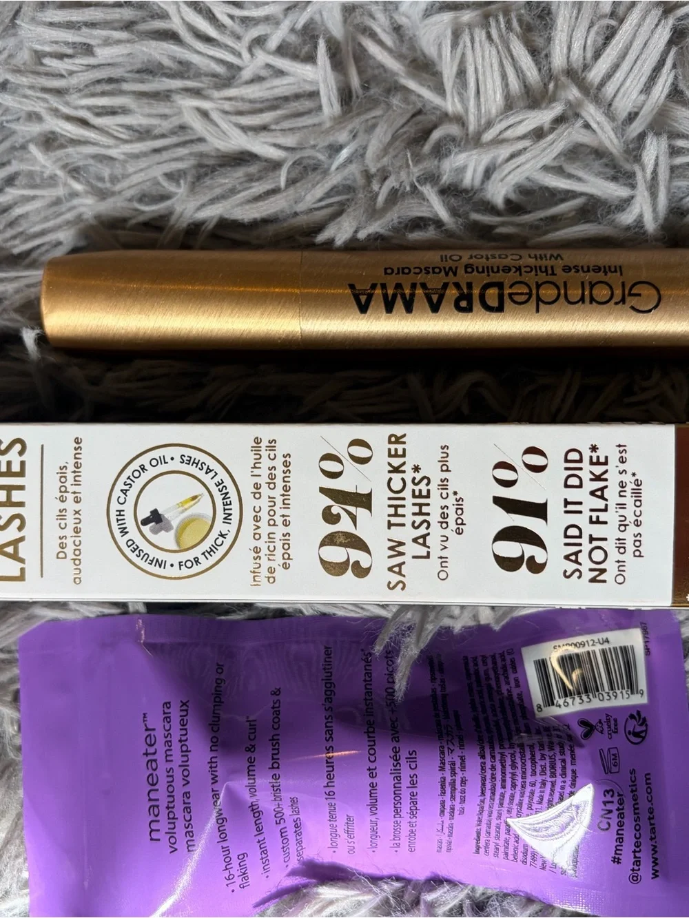 GrandeDRAMA Intense Thickening Mascara — Black